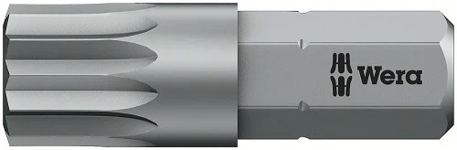 Wera Tools 5066165001 860/1 Xzn Multi-Point Bits, M 8X25 MM, 1EA