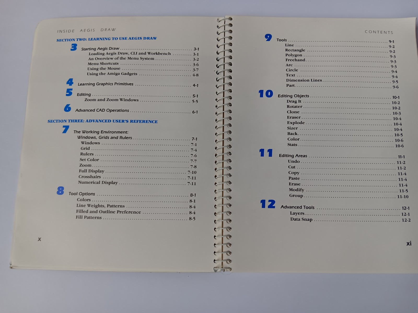 Commodore Amiga Inside Aegis Draw Users Manual Guide Book Skeel Barrett Volk