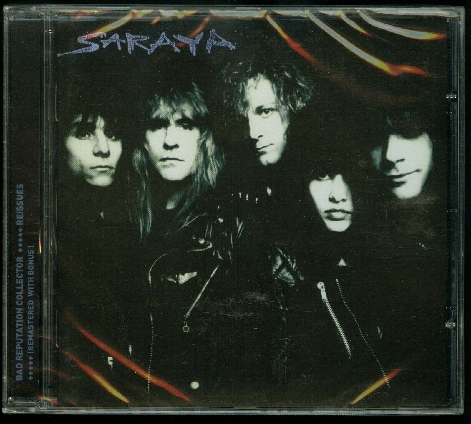Saraya self titled 1989 CD new Bad Reputation s/t same bonus tracks remaster