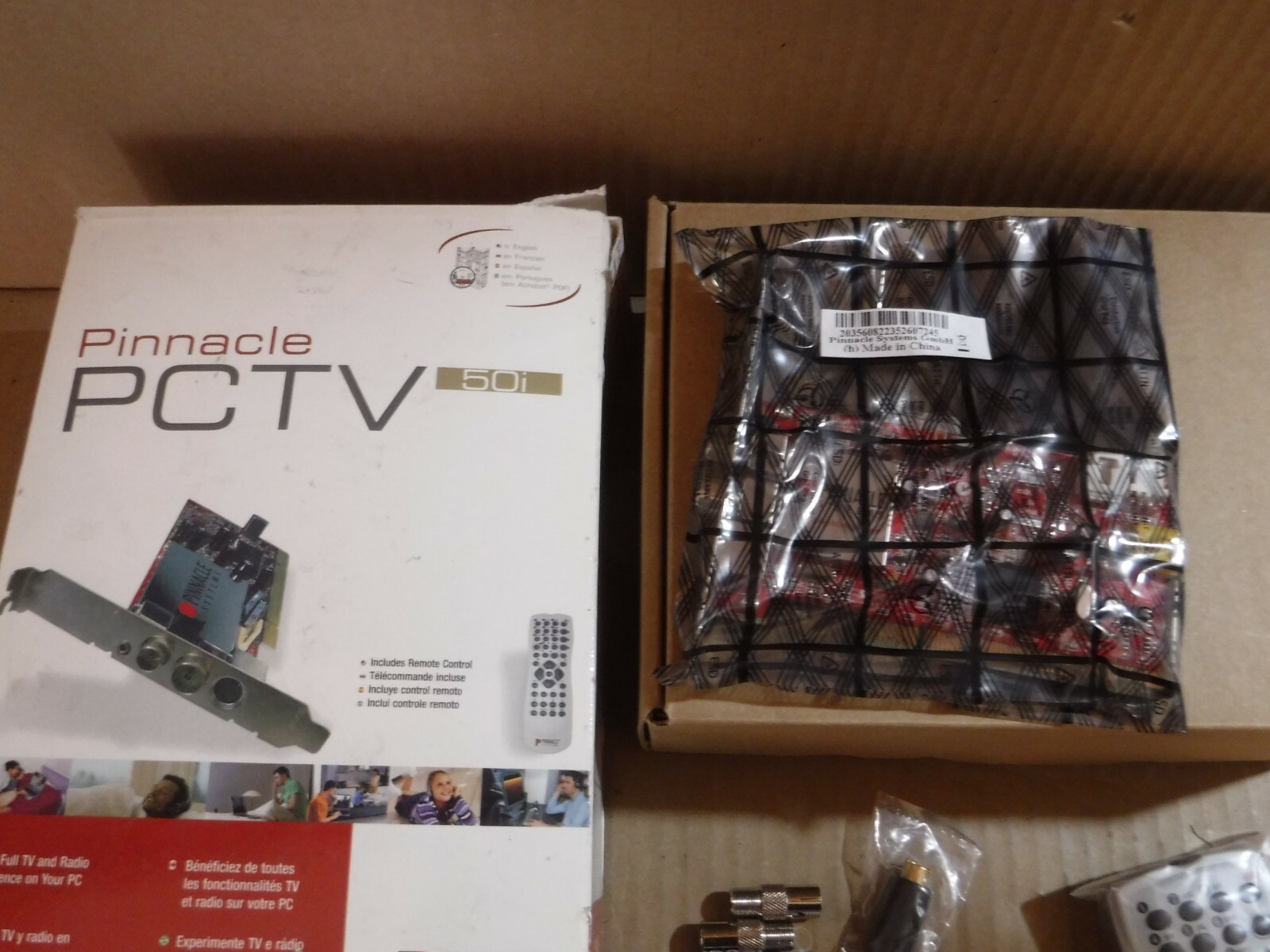 NEW PINNACLE PCTV 50I INTERNAL PCI COMPUTER TV TUNERS