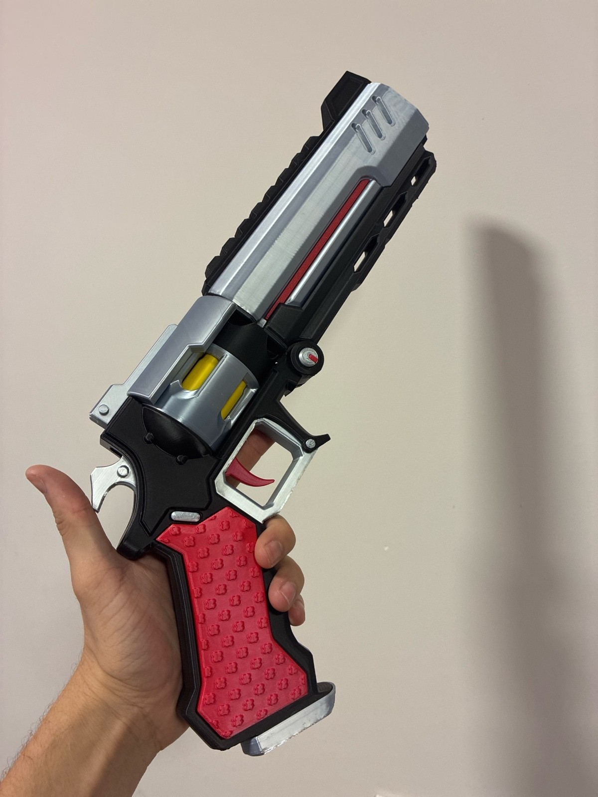 Deadpool Marvel Rivals Pistol 3D Printed Prop Gun Cosplay Replica LifeSize