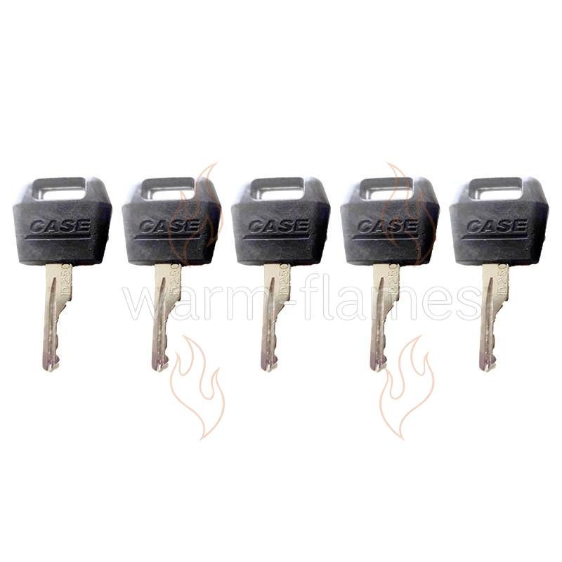 （5）Ignition key for Case International Tractor 580D 580K 580L BACKHOE LOADER