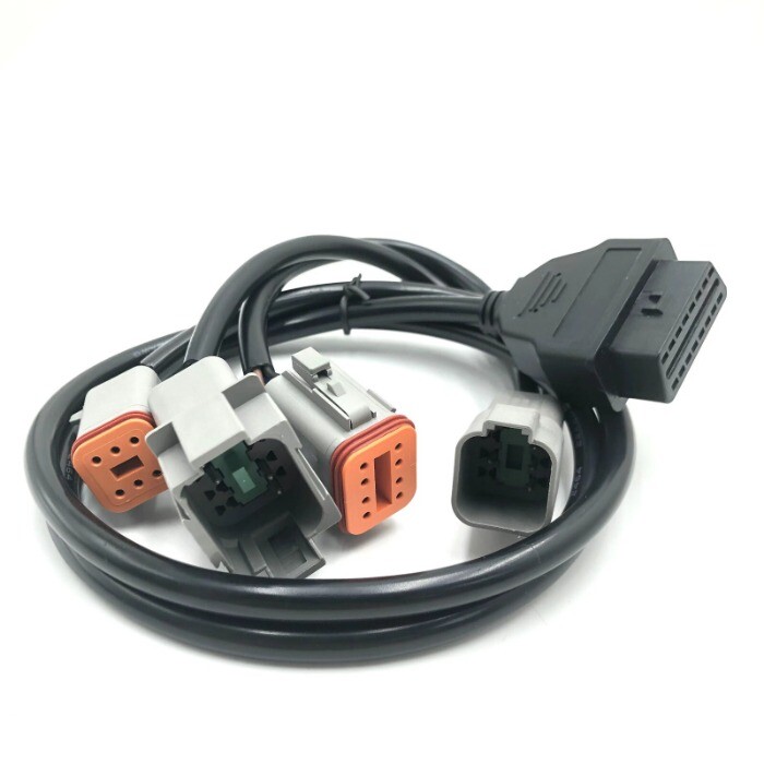 for VOLVO Vodia cable Marine Engine Diagnostic Connect Cable of 6 & 8 Pins