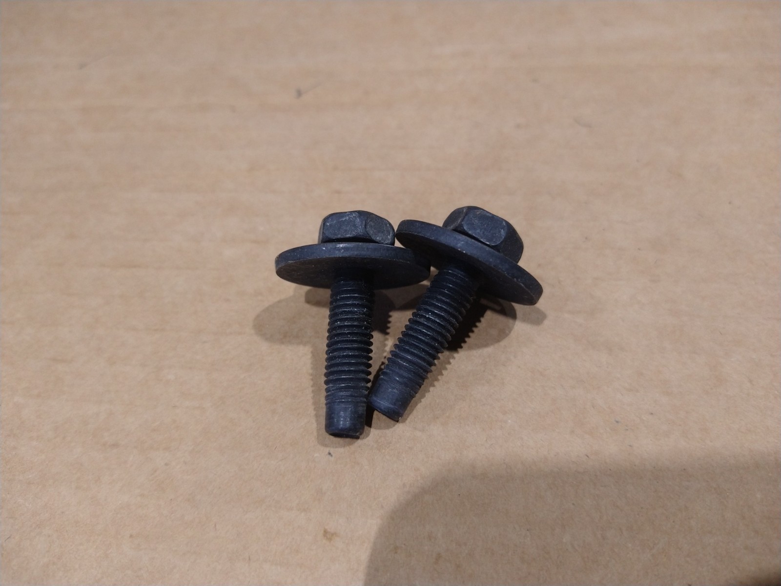 Mopar OEM Bolt Set of 2 6507668AA Door Hinge Skid Plate