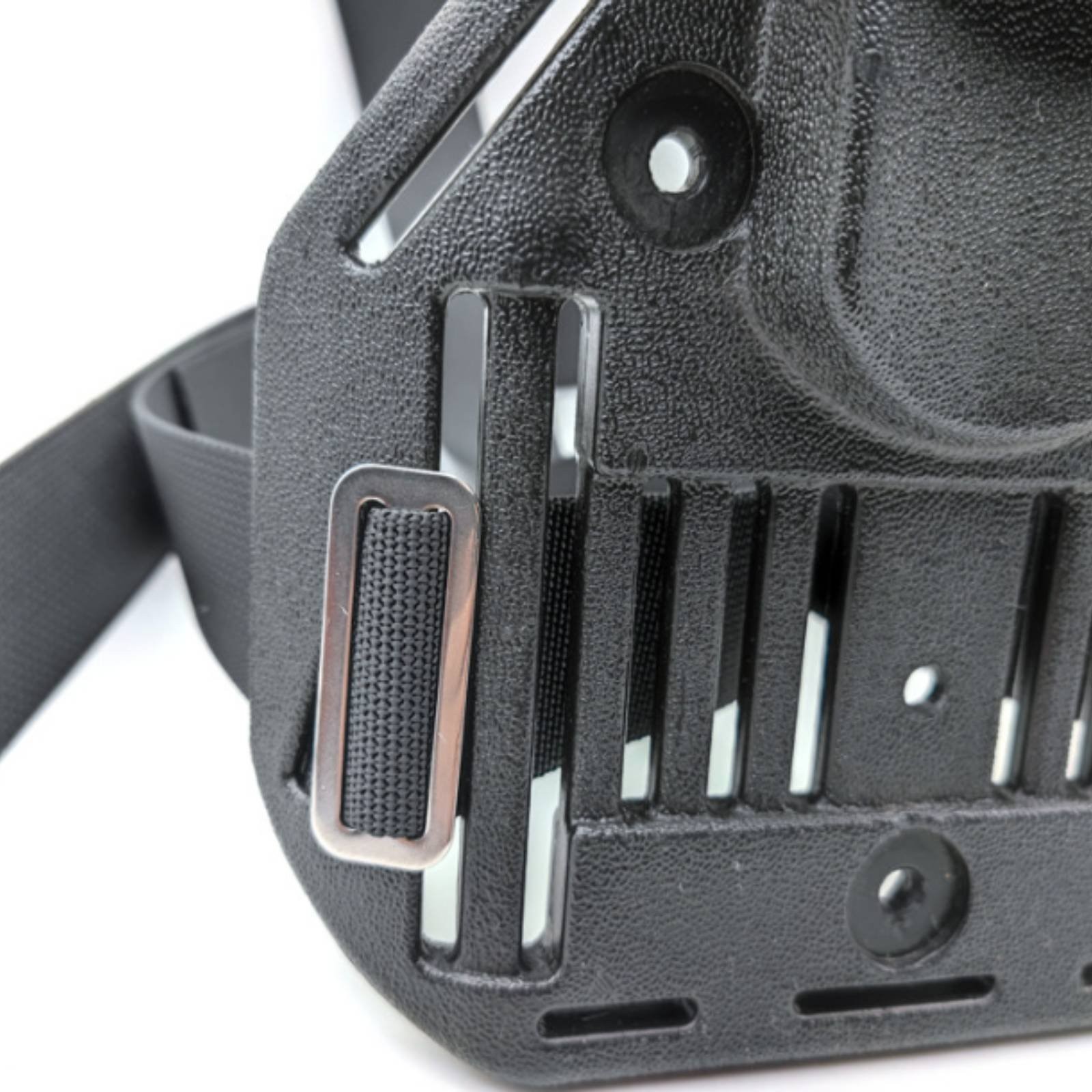 Plastic Backplate Reinforced Single-Piece Backplate Single Cylinder Setup