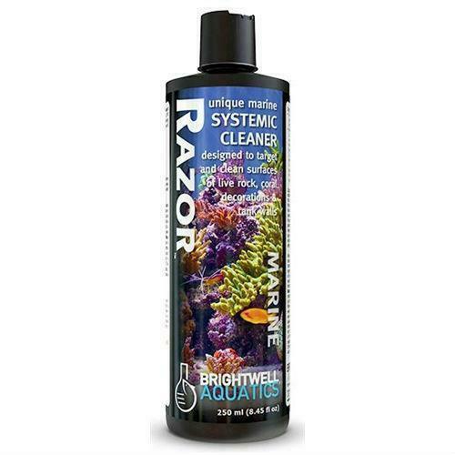 Razor Marine System Cleaner, Coral Safe (16 oz - 500 ml) - Brightwell