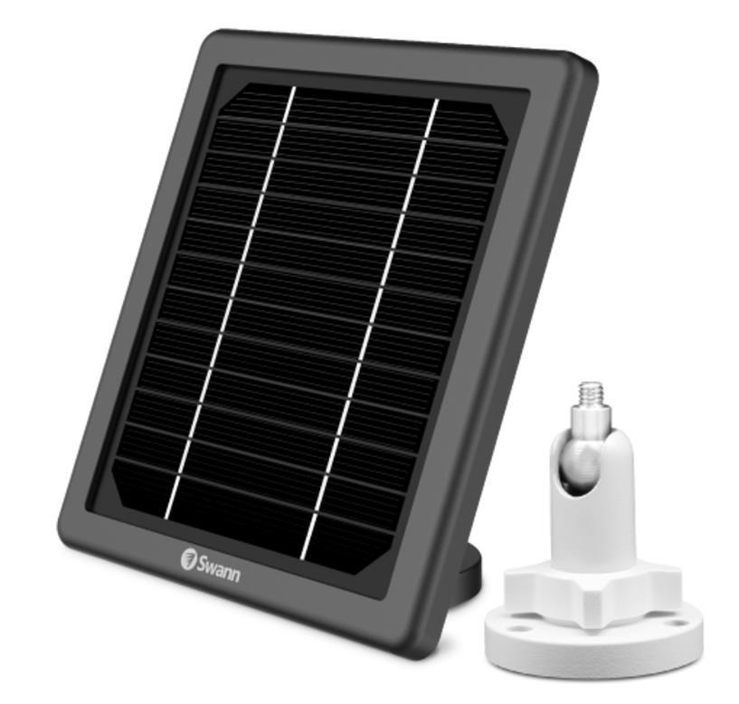 Swann SOLAR2 Solar Panel & Mounting Stand for Wire-Free Camera