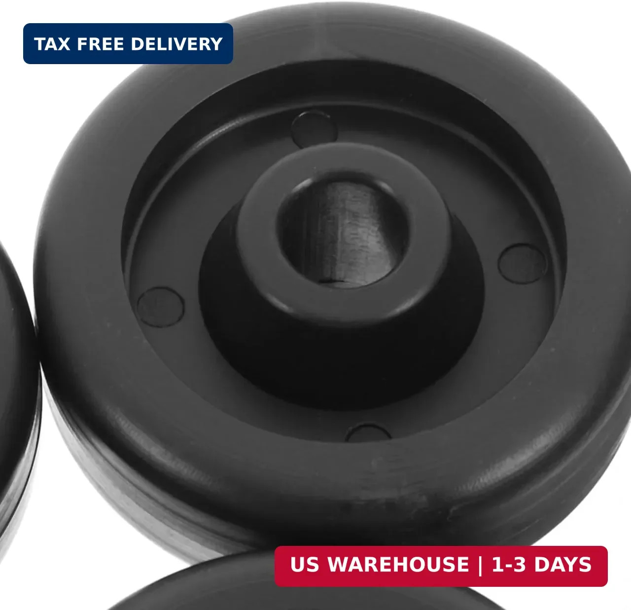 Fitness Equipment Replacement Wheels 4 Pack 2.08In Exercise Roller Wheels for Tr