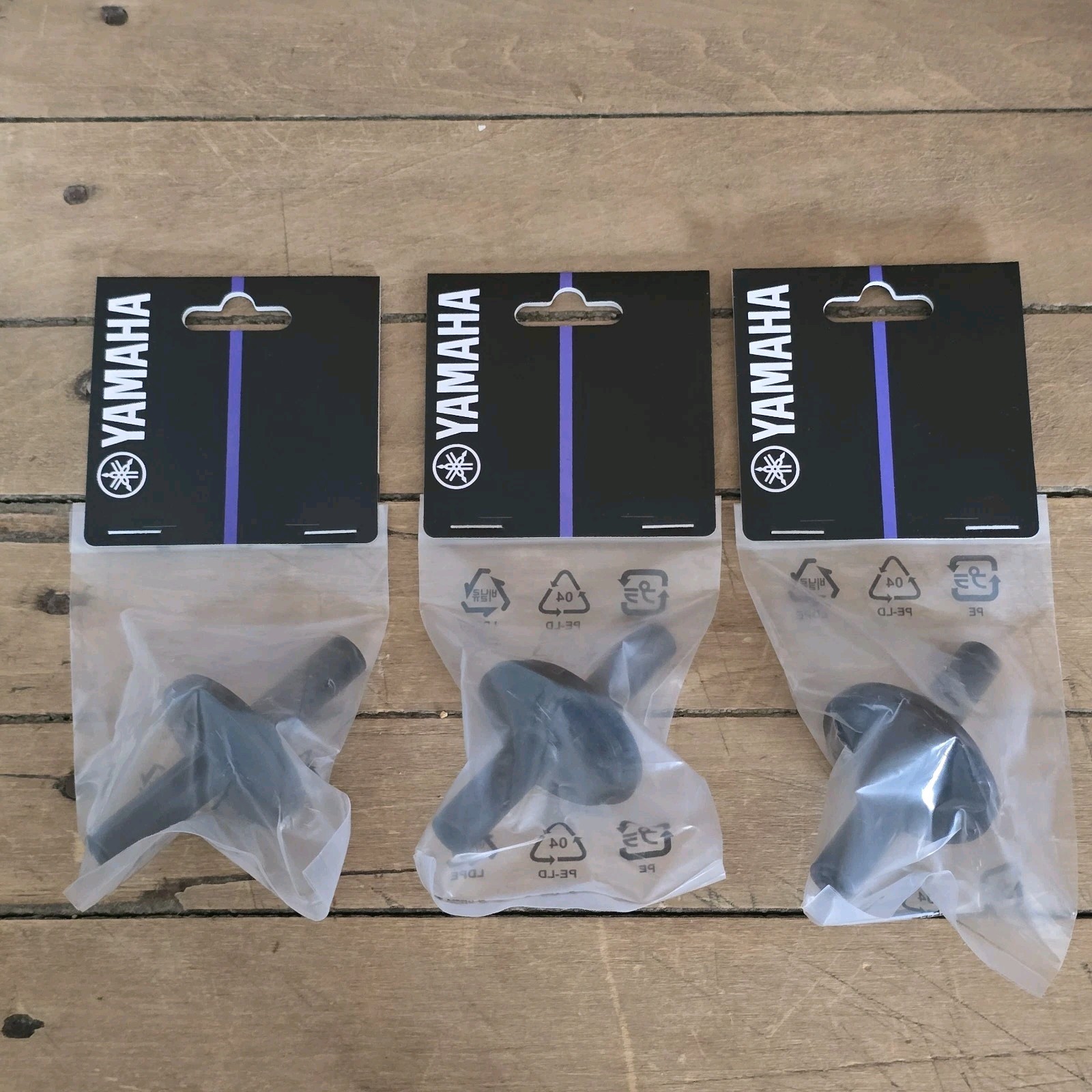 Yamaha PTS-3A Cymbal Stand Tilt Sleeves Black PTS3A Model AAE9715 Lot Of 3