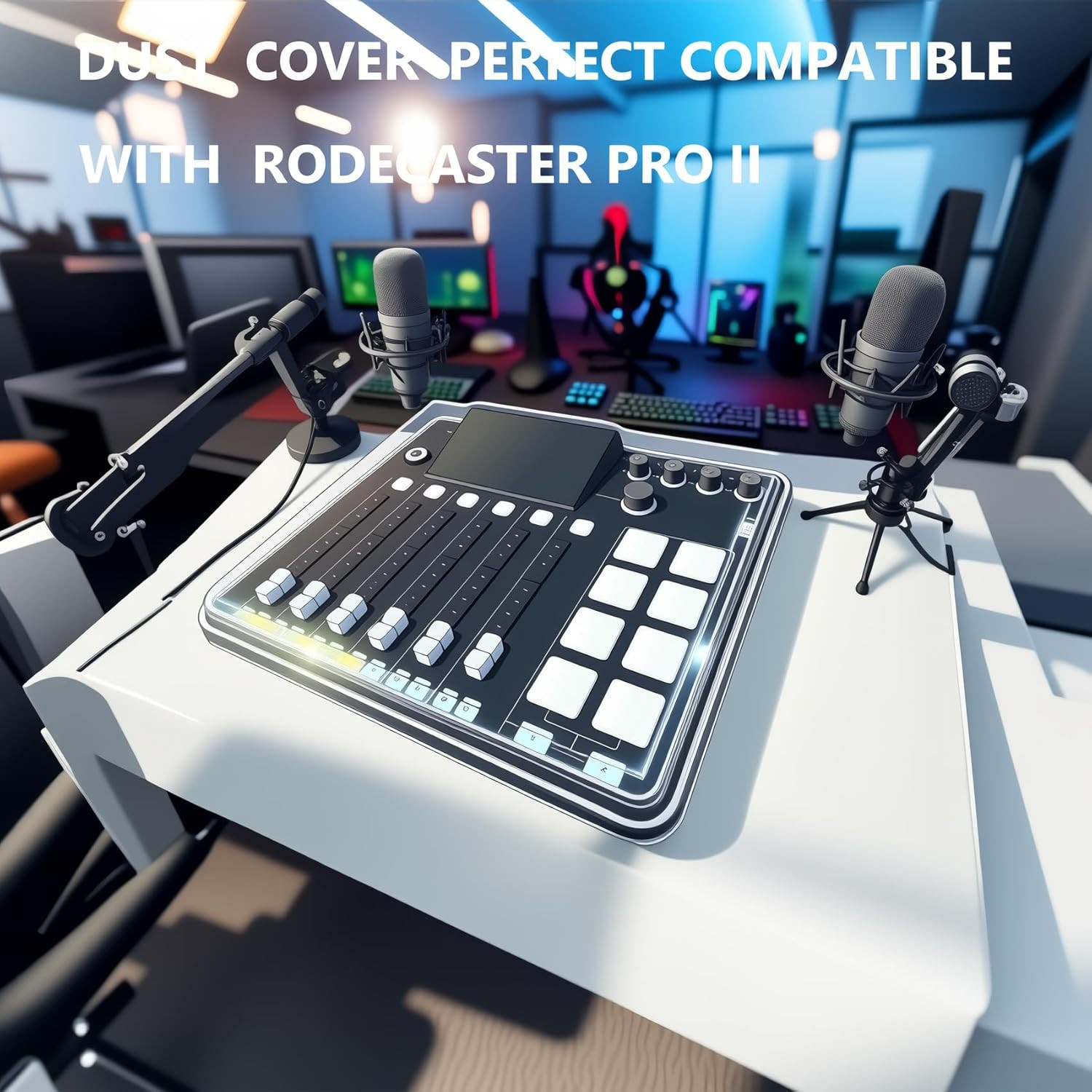 Dust Cover for Rodecaster Pro 2 Prevents Dust from Entering the Cover of The