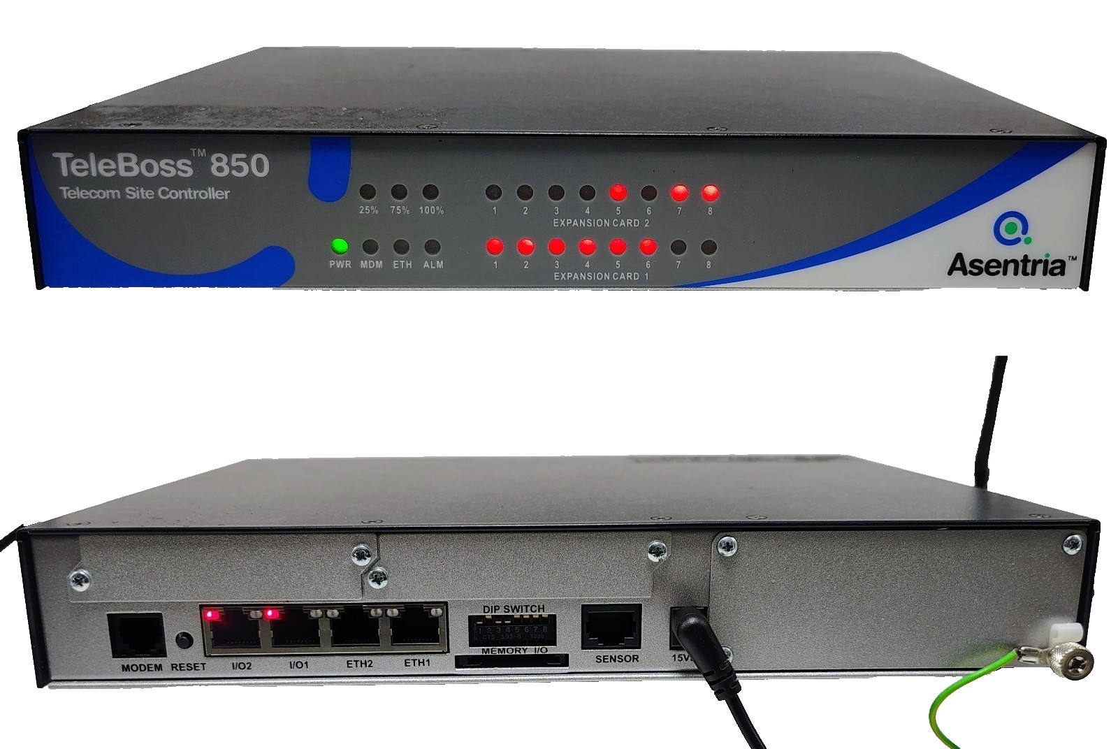 Asentria TeleBoss 850 T850-2/32M/MD/ACUS Telecom Site Controller A71  PBX ACD