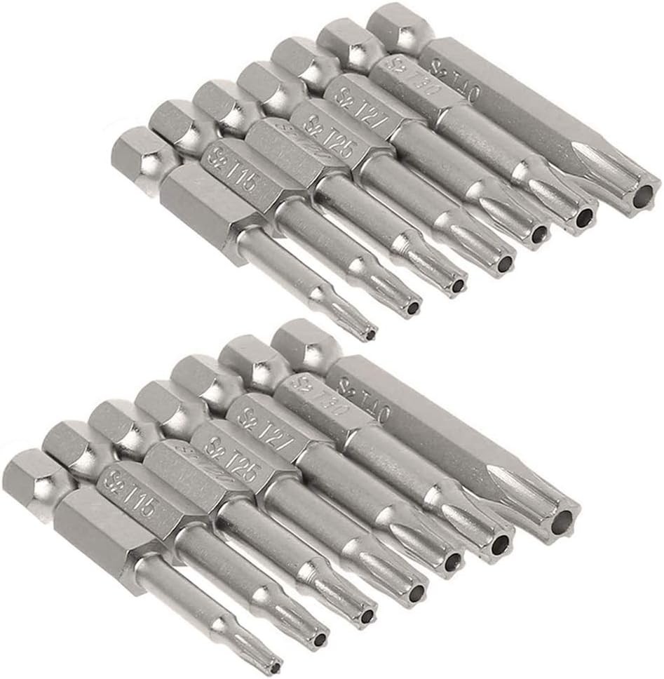 5 Point Security Star Torx Screwdriver Bits Set 14Pcs Security Star Torx Screwdr