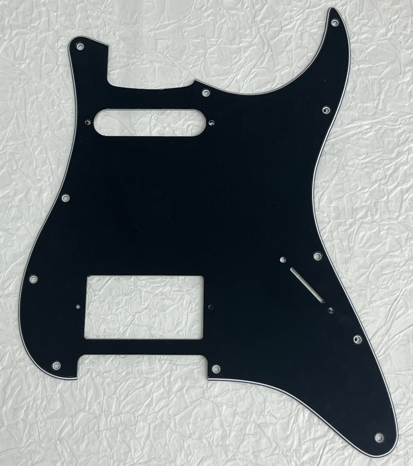 New Great-For Fits Fender US 11 Screw Hole HS Replacement Guitar Pickguard Black