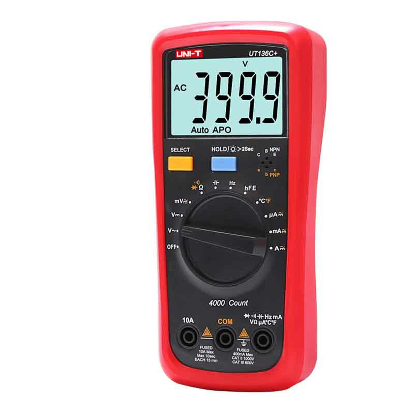 UNI-T UT136C+ Multimeter Digital multimeter tester AC DC Voltmeter Ammeter