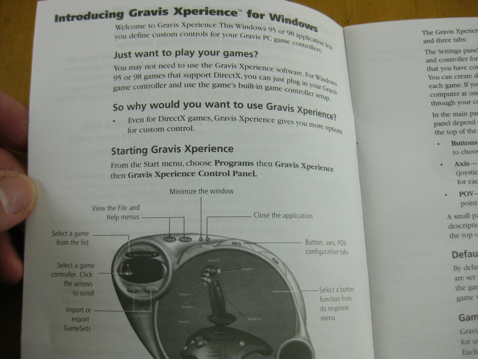 Gravis Experience 4.3a Gamepad Joystick Controller Configuration Driver CD 2000
