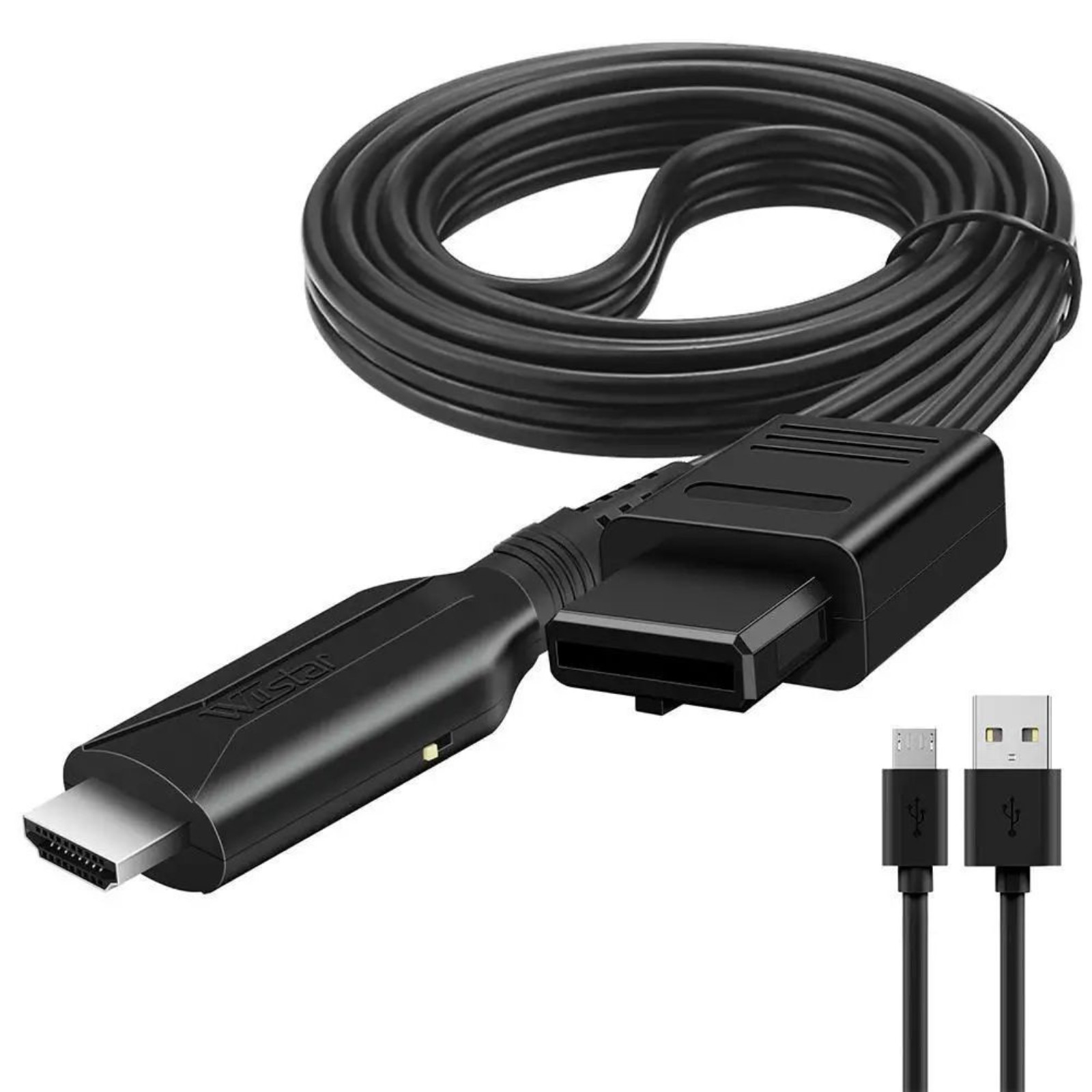 AV to HDMI Converter Cable Compatible Nintendo N64 GameCube SNES Adapter