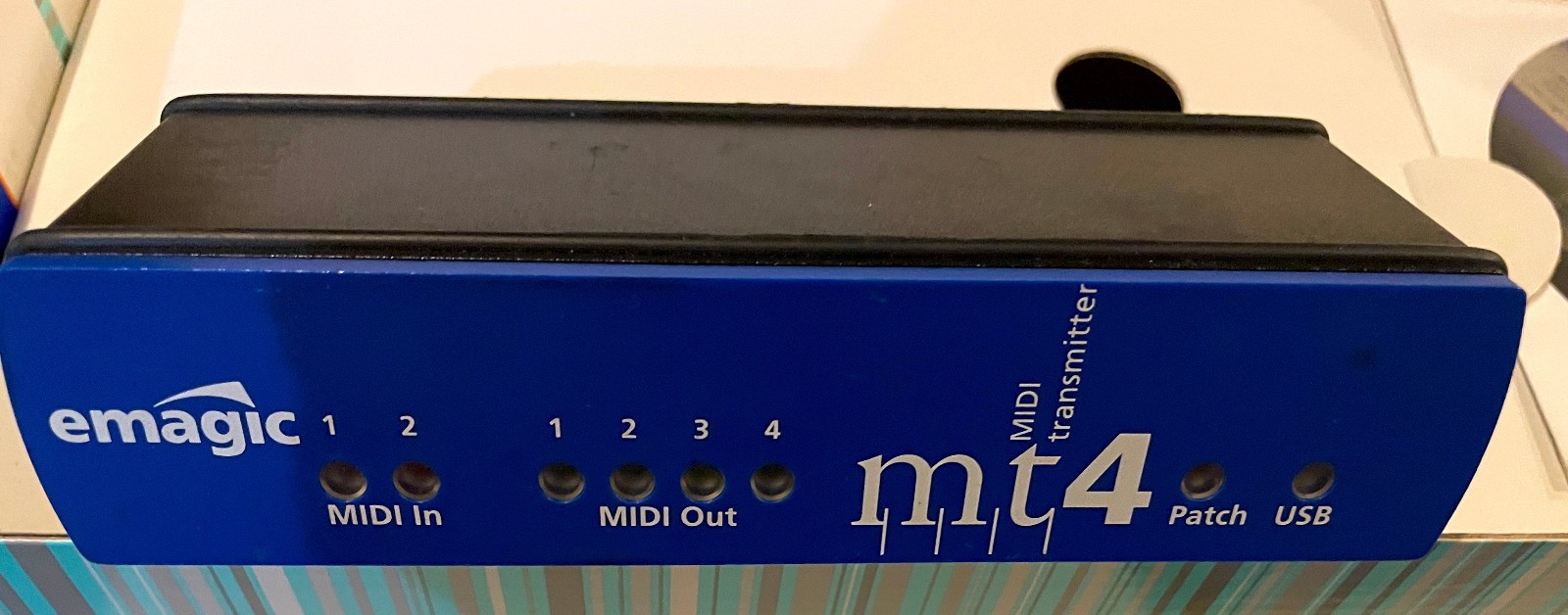 Emagic MT4 MIDI Interface MIDI Router - open box
