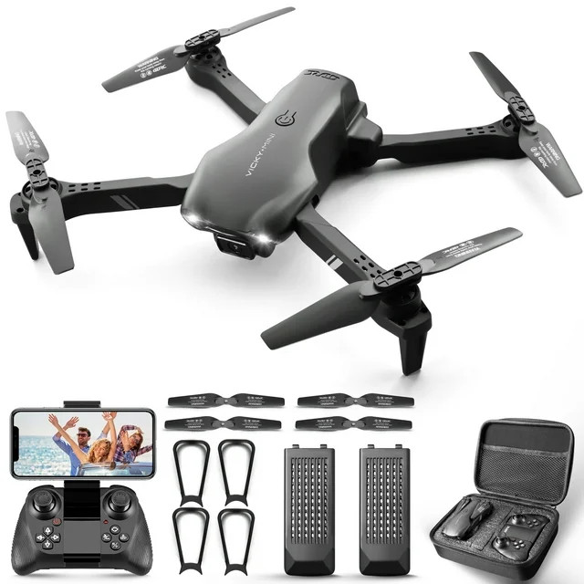 RC Drone 4K Camera WiFi FPV Foldable Rc Quadcopter for beginner birthday Gift
