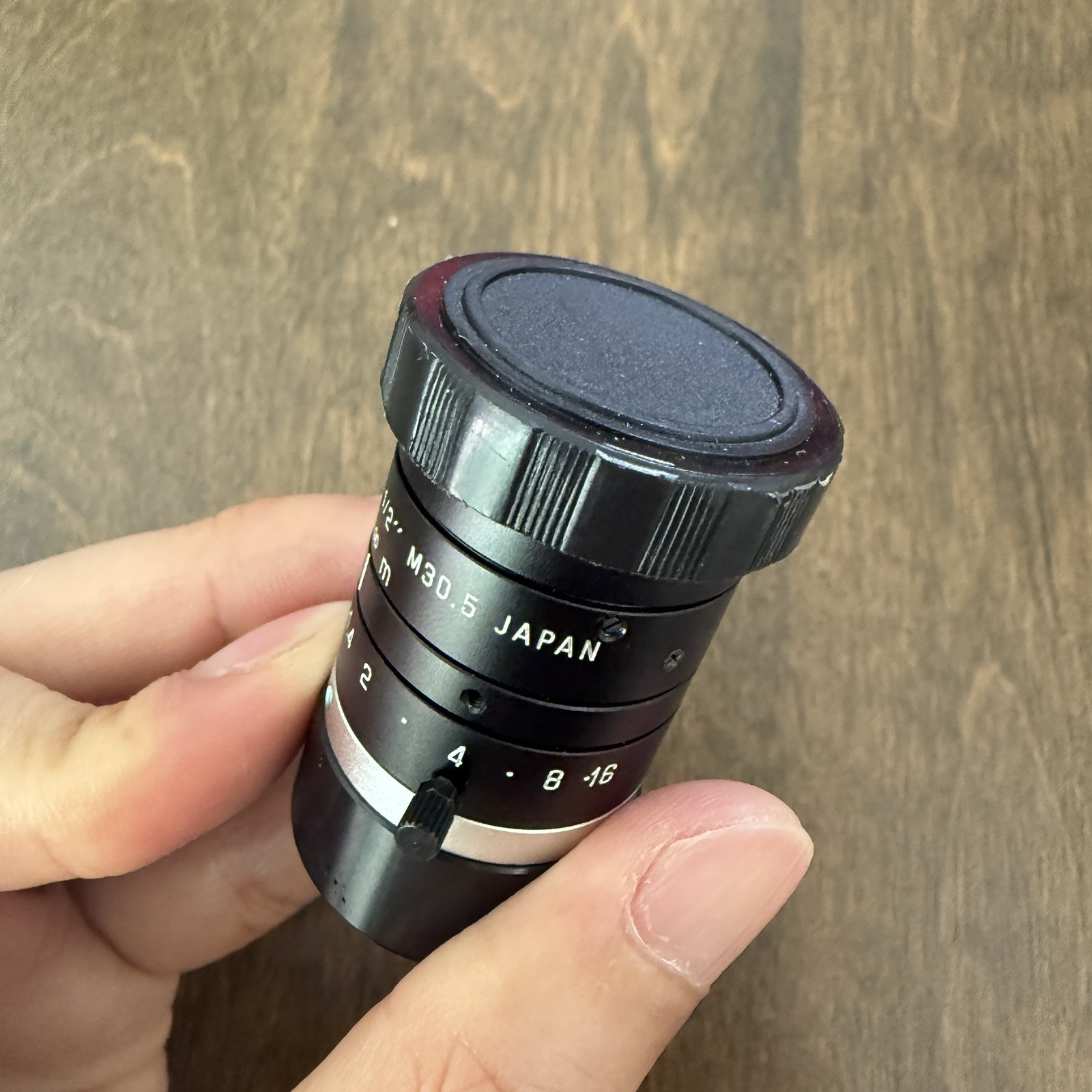Navitar 6mm f/1.4 High Res C-Mount Industrial Lens Machine Vision Japan NMV-6WA