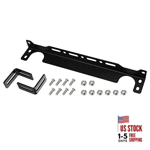 Universal Oil Cooler Mounting Bracket Kit 330mm Aluminum Alloy Engine Oil