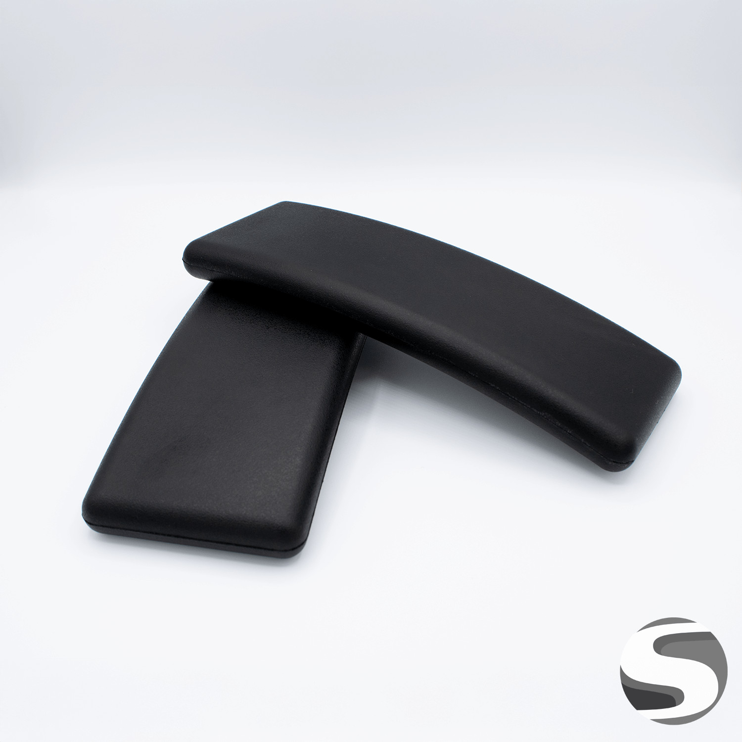 Steelcase Turnstone Jacket Chair Replacement Arm Pads in Black (1 Pair)