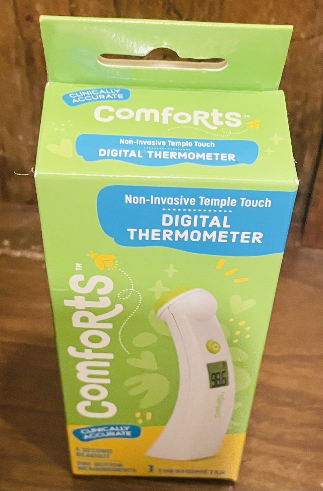 Kroger COMFORTS Digital Thermometer Non Evasive Temple Touch - 6 Second Readout