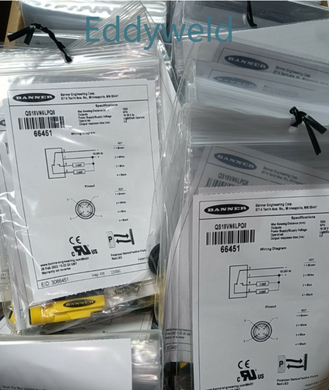 1 PC NEW BANNER QS18VN6LPQ8 Sensor #B472 CL