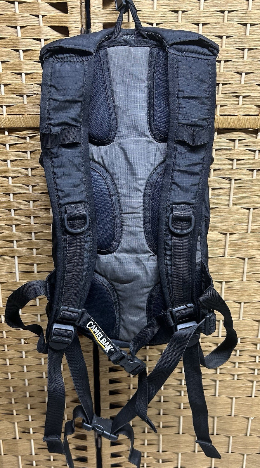 Camelbak M.U.L.E Mule Hydration Hiking Mountain Biking Backpack Gray No Bladder