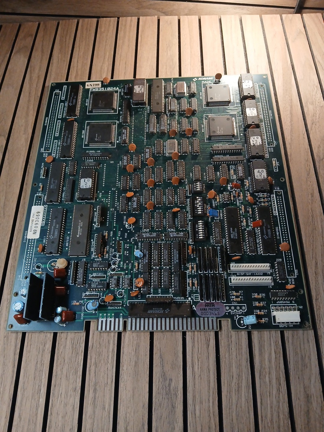 The Main Event PCB Jamma Video Arcade Game KONAMI System 1988