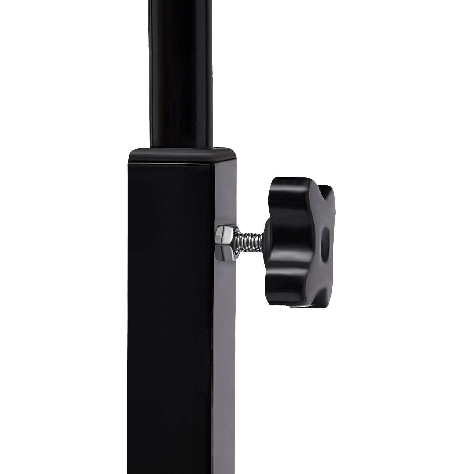 C-Shaped Side Table Adjustable, Height Adjustable C Table with Wheels