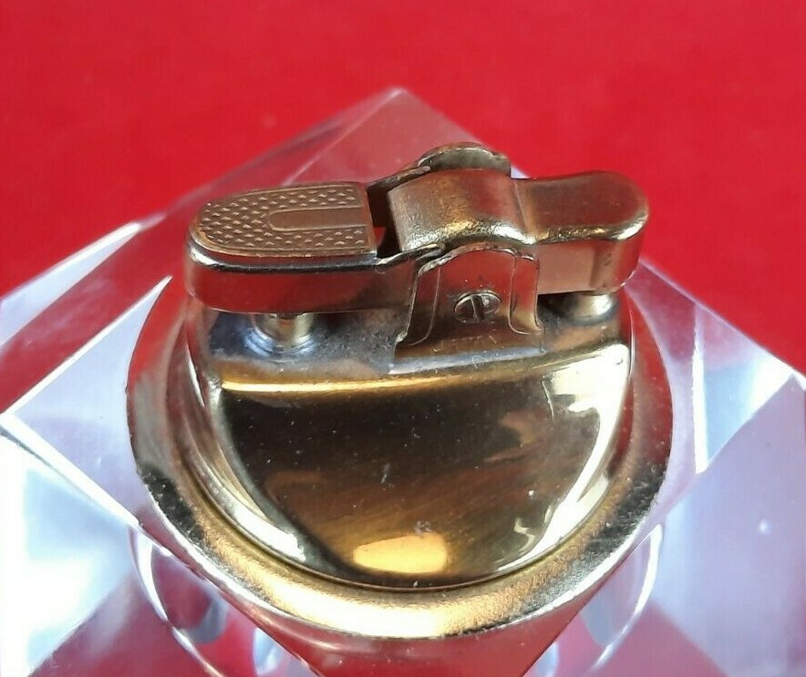 Beautiful Heavy Estate Find Imported Crystal Hand Cut and Polished Lighter