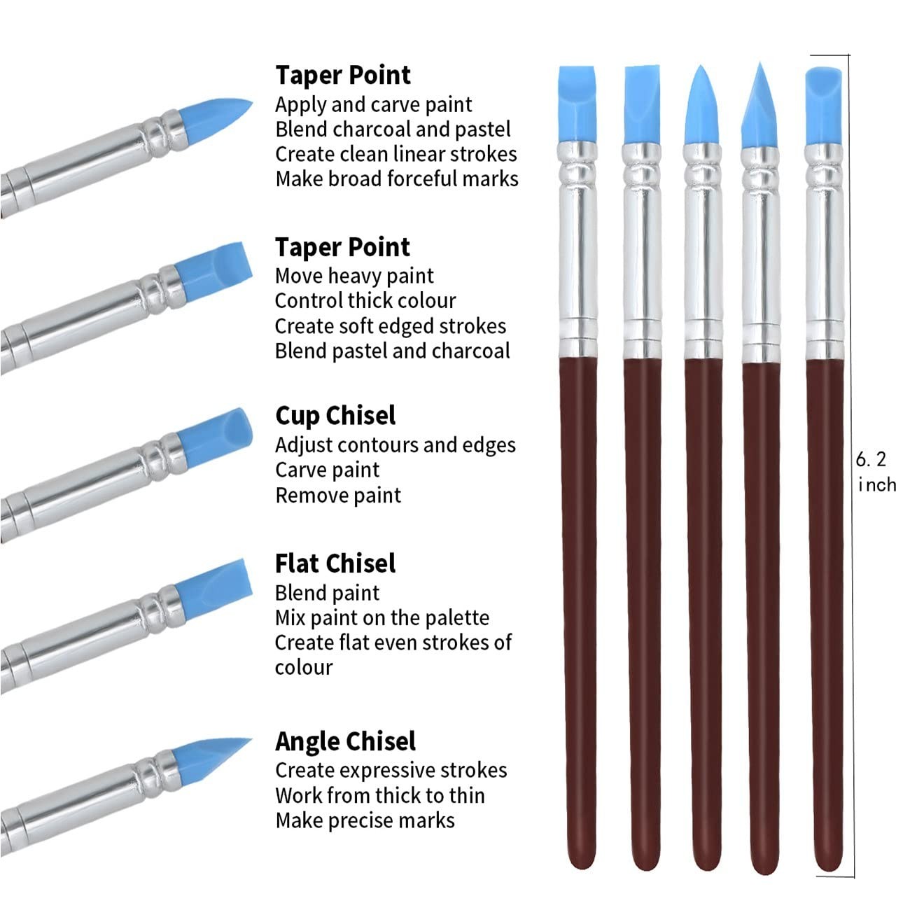 Ceramic Clay Sculpting Tools Set with Plastic Case, for Beginners Expert Crafts