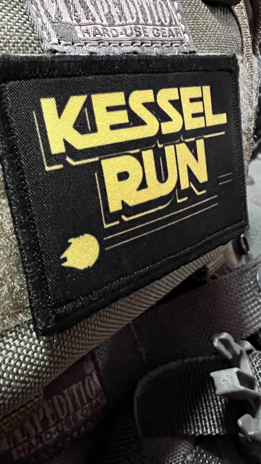 Oga's Cantina Ranco Coaster PATCH Hook and loop Morale Patch