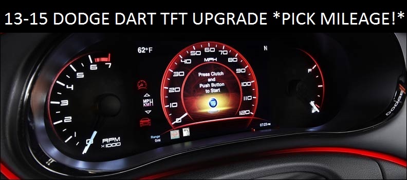13-16 Dodge Dart TFT Premium Instrument Gauge Cluster Speedometer *PICK MILES!*