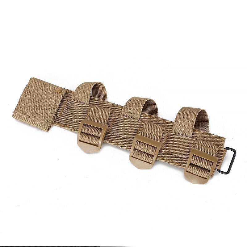Tactical Molle Sheath Straight Knife Tools Holder Set Fixed Strap Accessories