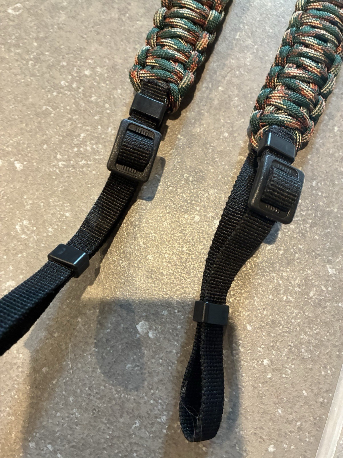 Langly Paracord Camera Strap, Camo