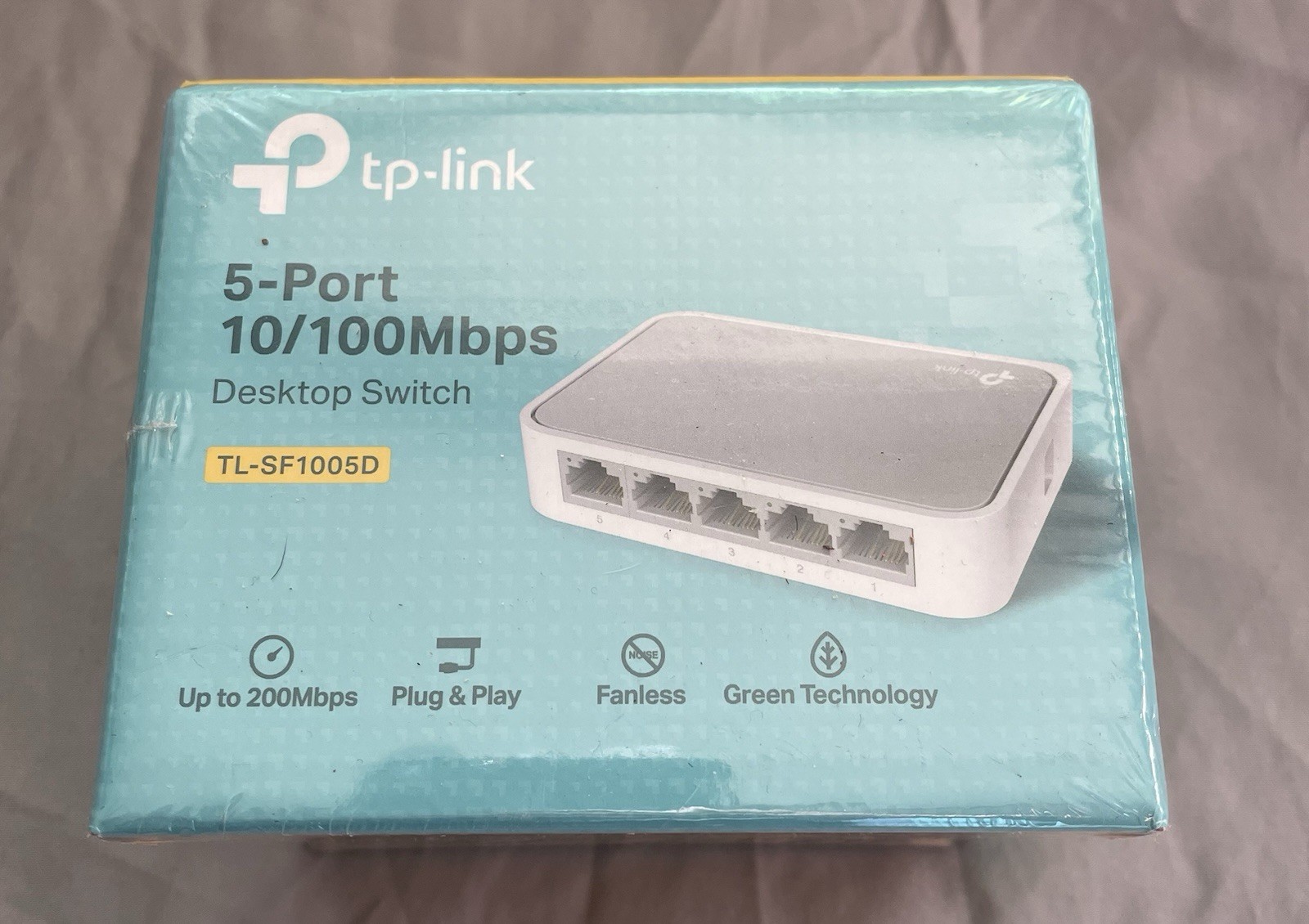 TP Link Desktop Switch - 5 Port 10/100Mbps - NIB - TL SF1005D