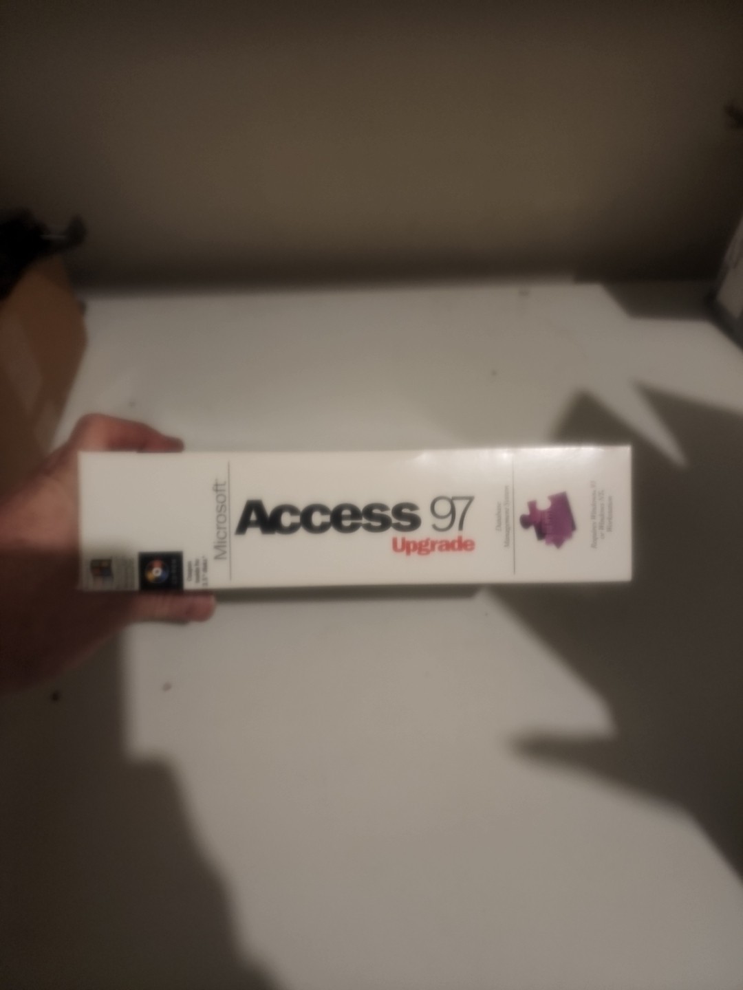 MICROSOFT ACCESS 97 UPGRADE Data Management System, complete in box