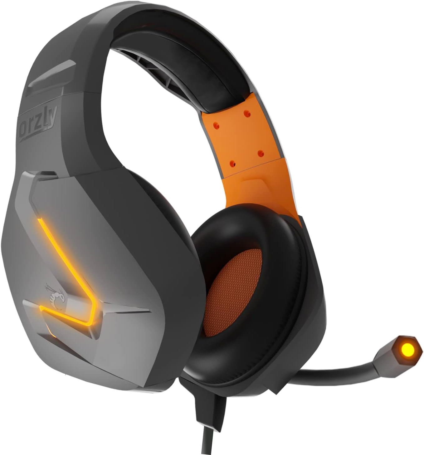 Gaming Headset (Orange) for PC and Gaming Consoles PS5, PS4, Xbox Series X | S,