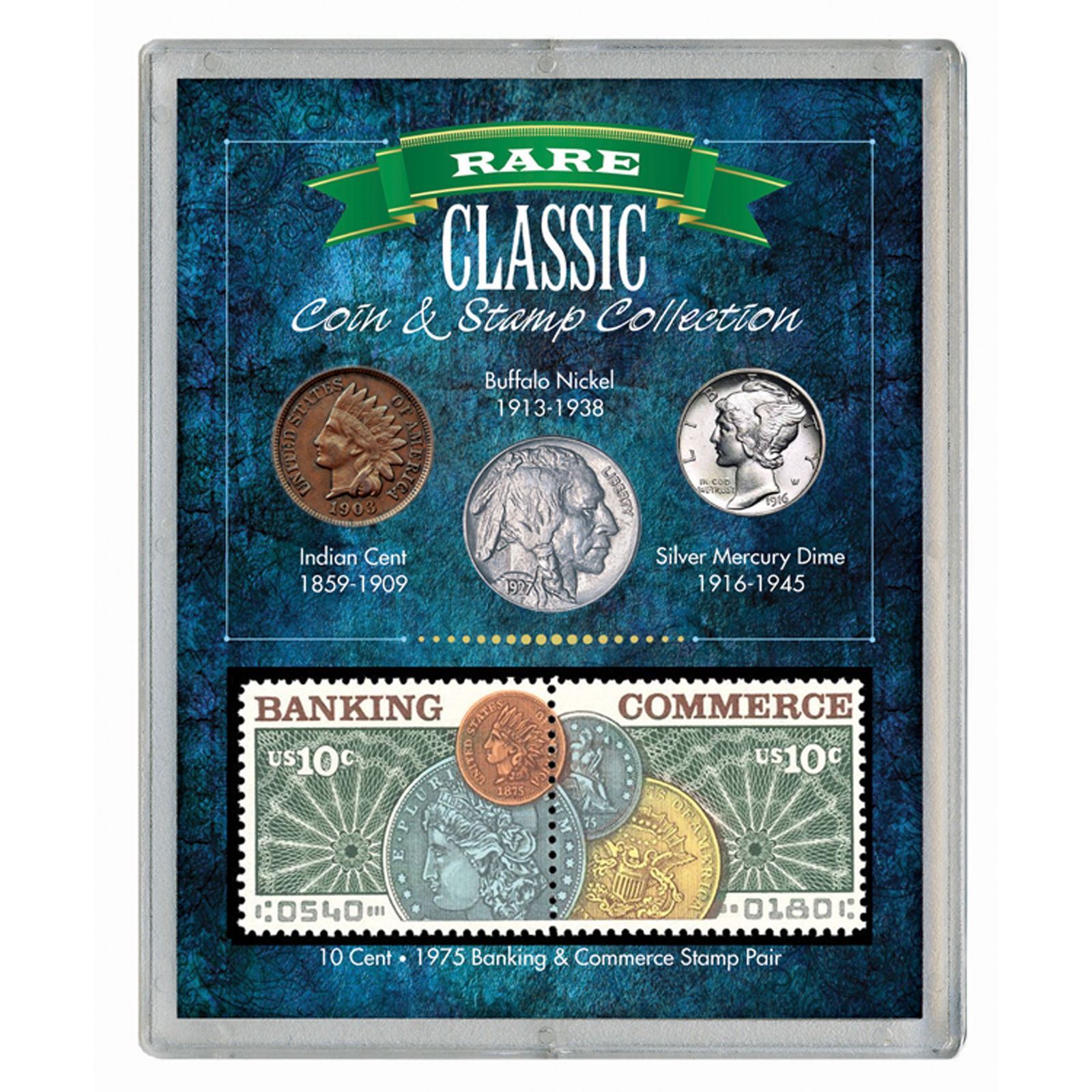 NEW American Coin Treasures Rare Classic Coin & Stamp Collection 12475