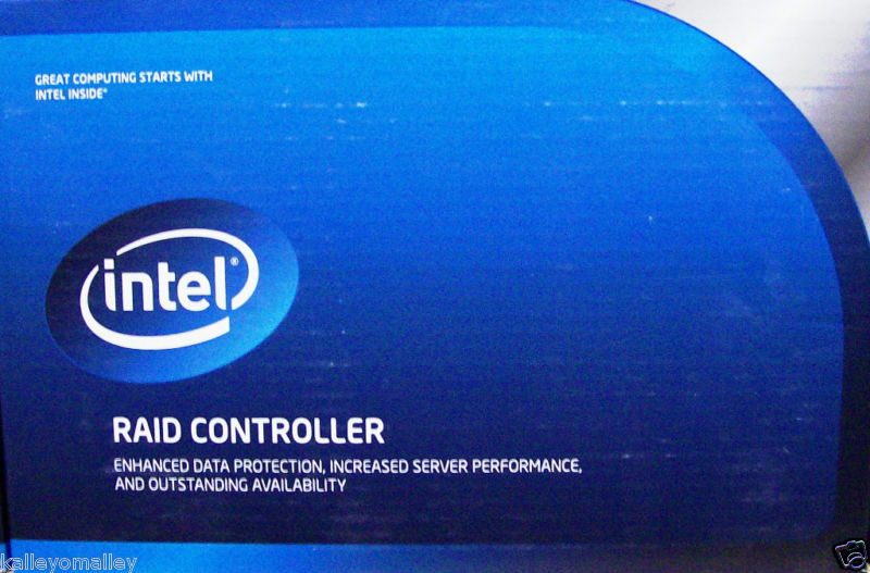 Intel RS2MB044 SAS/SATA 6G Low-Profile MD2 PCIe RAID Controller New Retail Box
