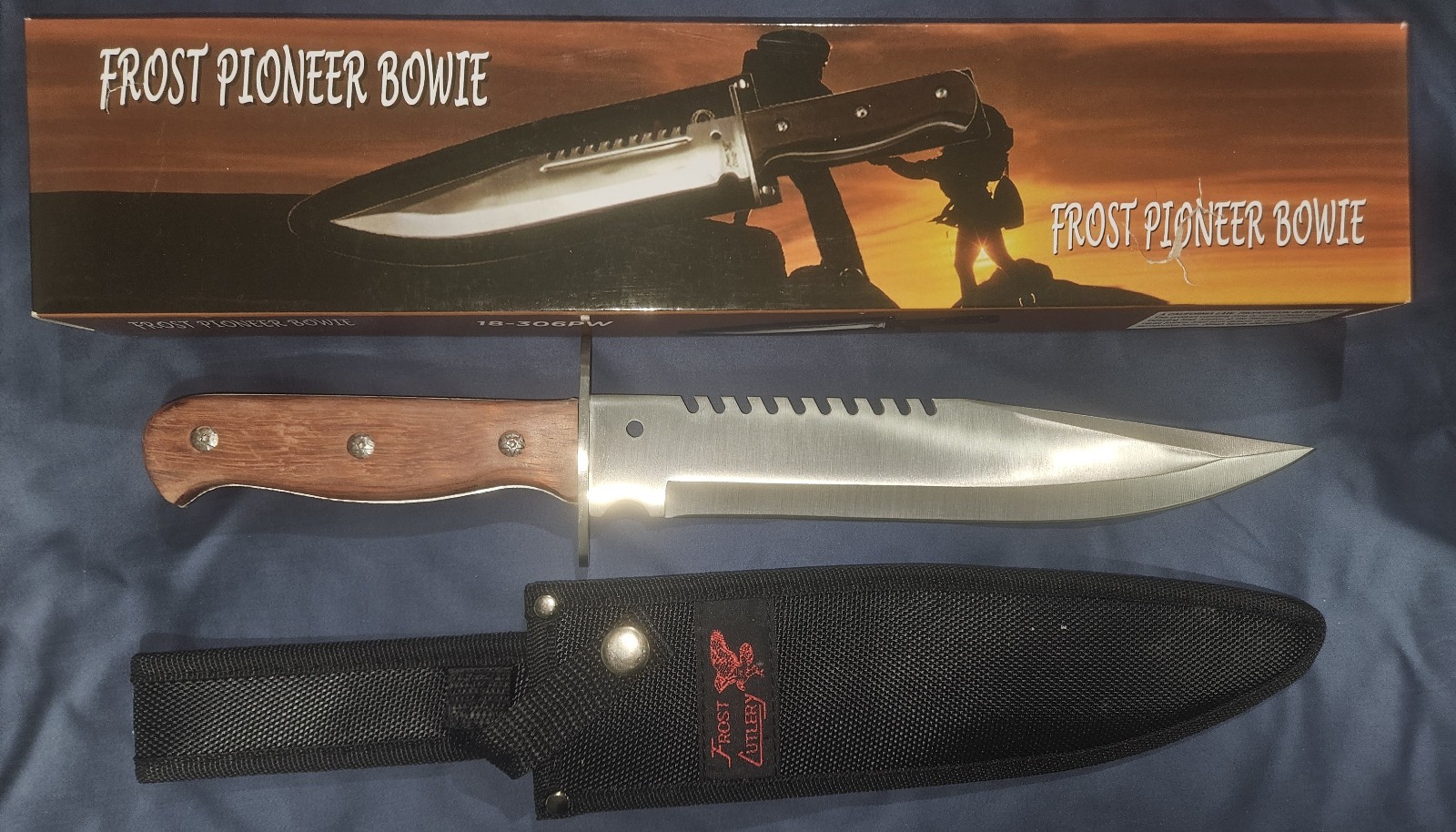 FROST CUTLERY FROST PIONEER BOWIE 18-306PW