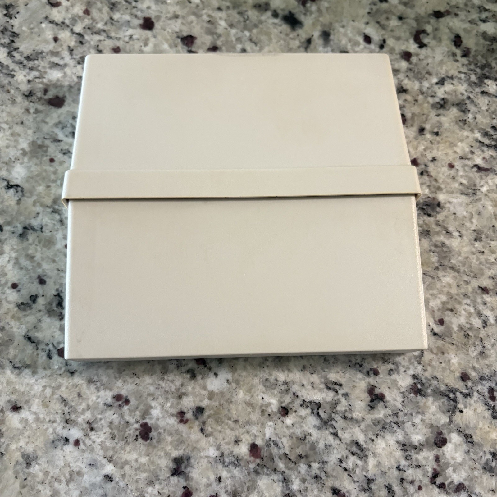 Tandy Plastic Floppy Disk Case Preowned With Slight Melt Mark