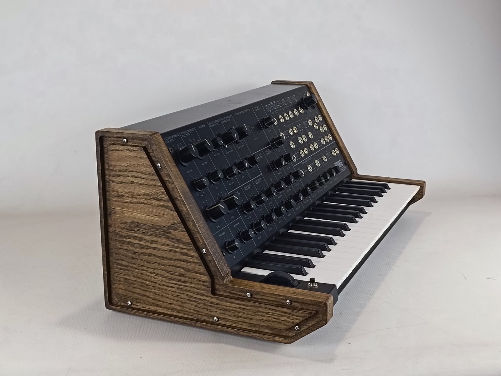 Korg MS-20 Mini  Rack Real Wood Stand Side Panel Wooden Oak