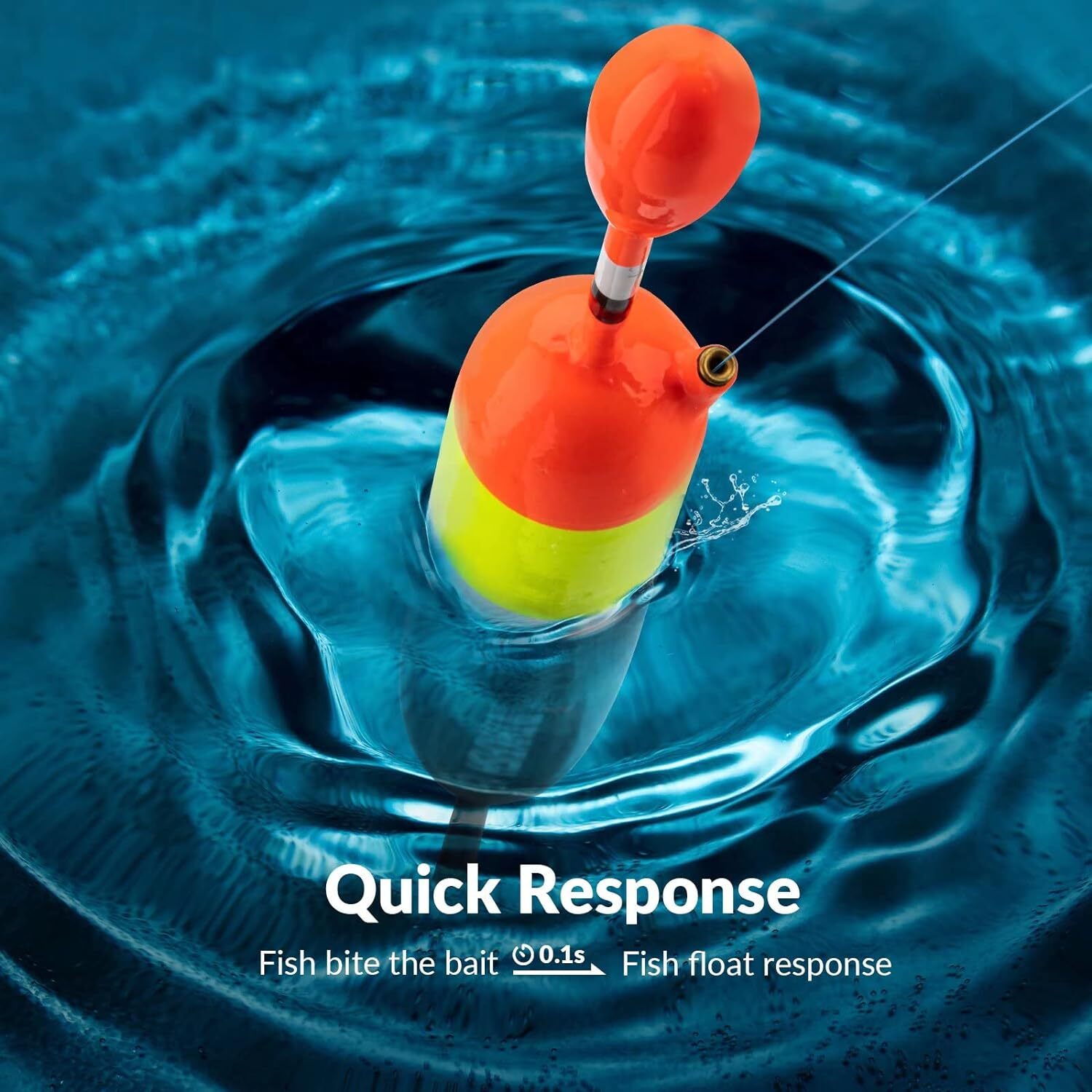 15g 5pcs Fishing Bobbers Fishing Floats And Bobbers Slip Bobbers For Fishing Red