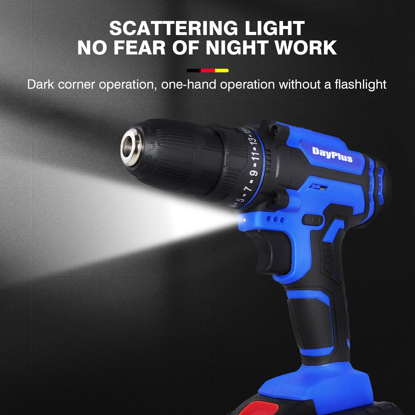 Combi Electric Cordless Drill Driver 21V W/Accessories and 2 Batteries & charger