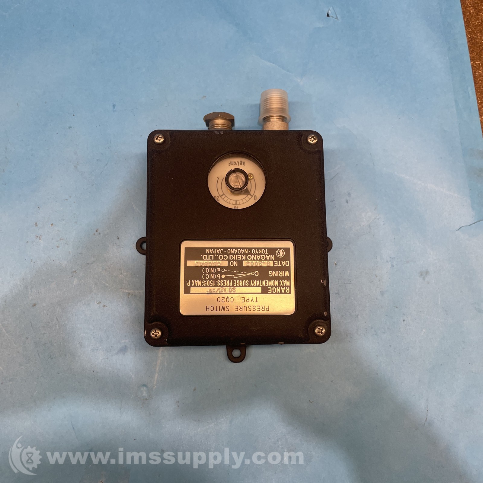 Nagano Keiki CQ20 Pressure Switch FNIP