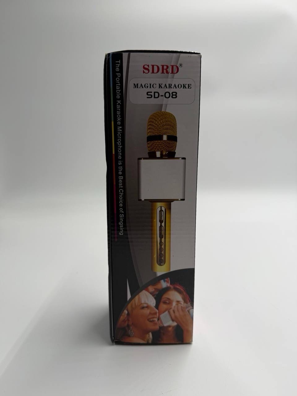 SDRD Magic Karaoke SD-08 Bluetooth Wireless Karaoke Microphone New Open Box