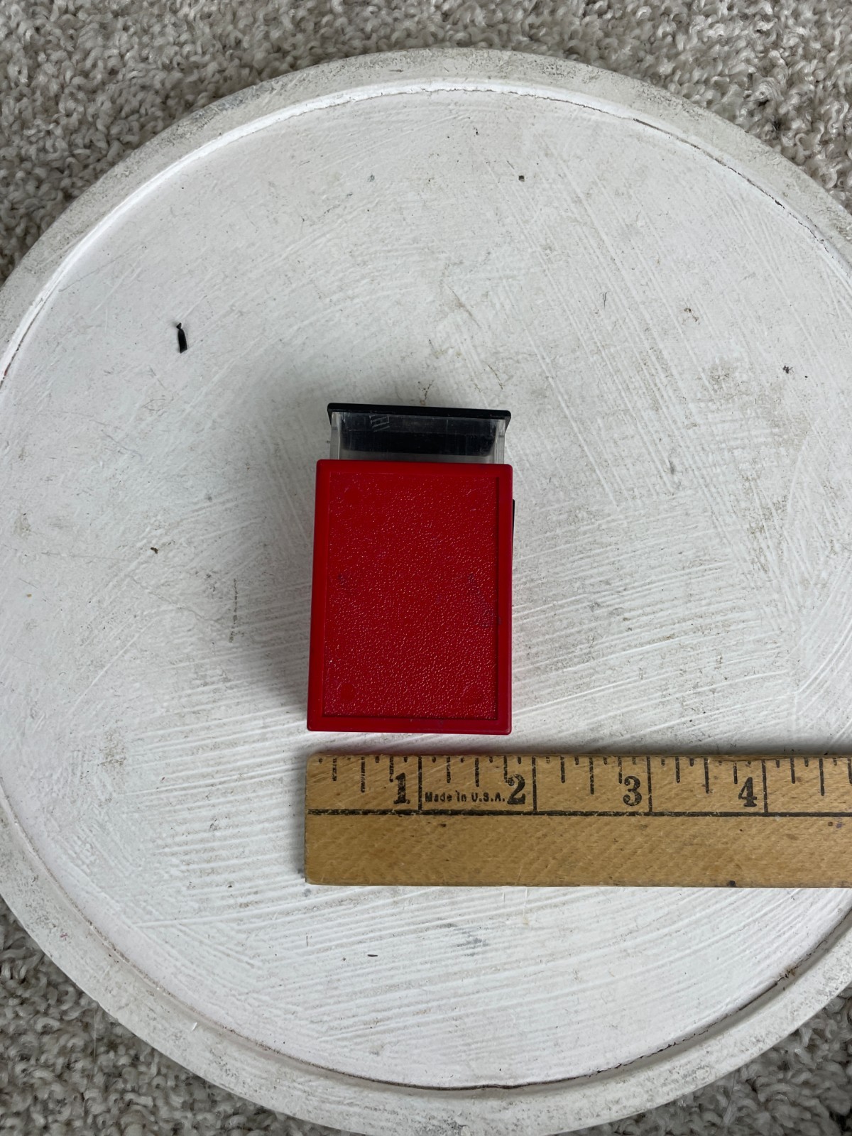 Staedtler Mars 51165 Rectangular Campus Pencil Sharpener Red