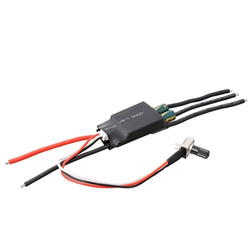 High Speed Three-Phase DC 7-24V Brushless Hallless BLDC Controller ESC